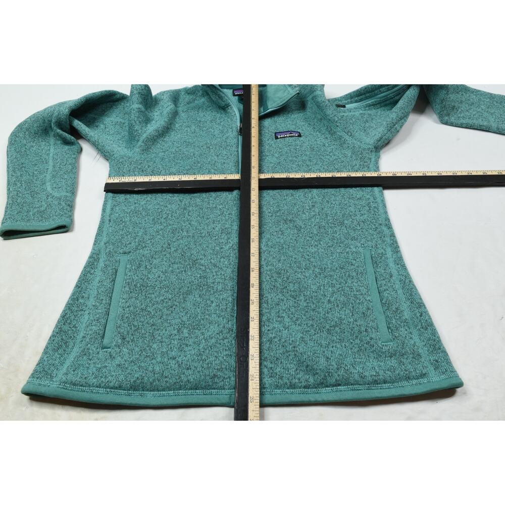 Patagonia Better Sweater Jacket Womens Medium Blue 1/4-Zip Long Sleeve Fleece - Picture 7 of 13
